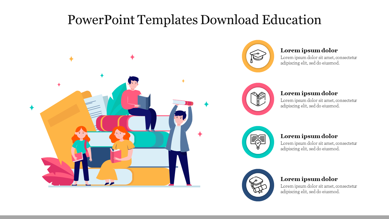 Effective PowerPoint Templates Download Education PPT